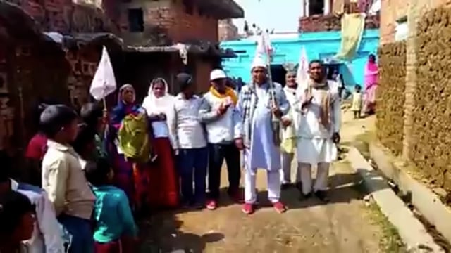 बाबा जयगुरुदेव के शीष्य ने गांव गांव जाकर शाकाहार अपनाने के लिए कर रहे प्रचार प्रसार