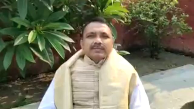 जिले के भाजपा के नगर विधायक मिथिलेश कुमार।