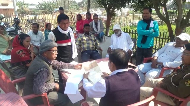 हसनगंज आयोजित जनता दरबार में कुल तीन मामलों पर हुई सुनवाई