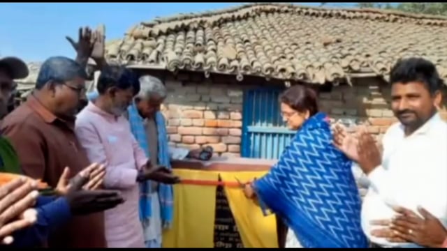 राजवाड़ा मुझौलिया से गोपालपुर तक जाने वाली सड़क का विधायक ने किया शिलान्यास, 0.47 किलोमीटर लंबी है सड़क