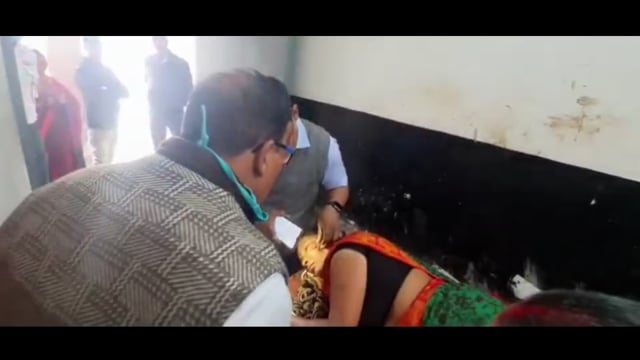 बाईक की टक्कर से महिला जख्मी l