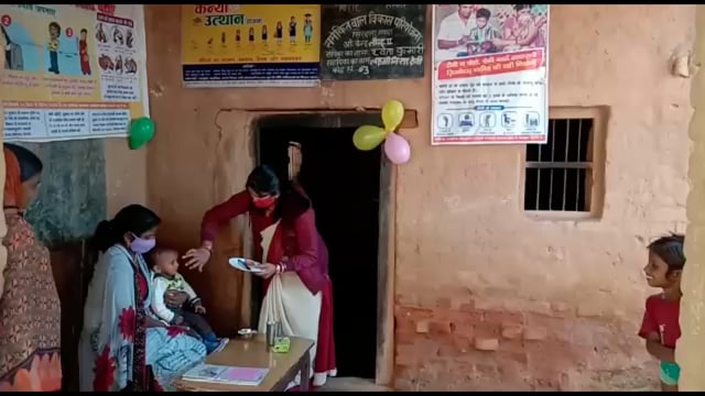 सिरदला प्रखंड के आंगनबाड़ी केंद्रों पर छह माह पूर्ण कर चुके बच्चों को खिलाया गया खीर