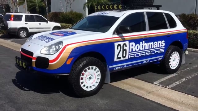 2005 Porsche Cayenne Turbo Rothmans Edition