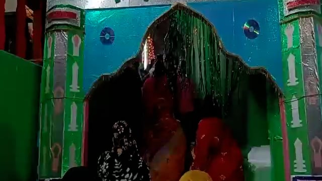 जमुई के 23 फरवरी को अमरतथ गांव में रूस मेला। पीर बाबा के पूजा करने के लिए श्रद्धालुओं के उमड़ी भीड़।