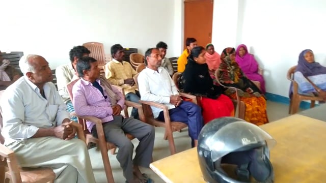 हसनगंज के बलुआ पंचायत भवन में ग्राम कचहरी का हुआ आयोजन,कई मामलों का हुआ निपटारा