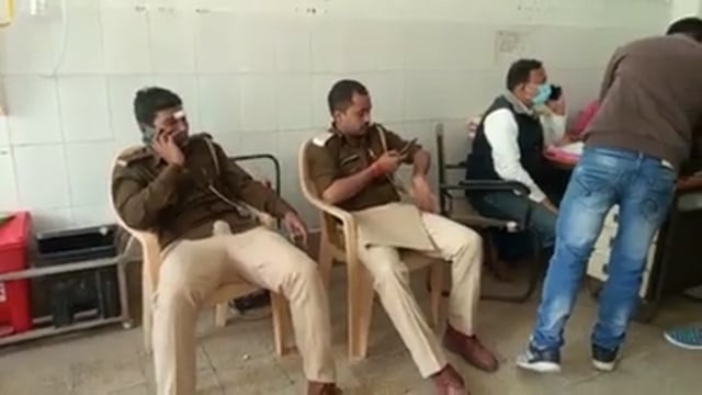 कैथमा मोङ के पास परिवहन विभाग की स्कार्ट पार्टी हुये हादसे का शिकार।