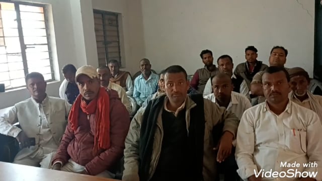 तेतरिया पंचायत भवन में GPDP योजना के किर्यान्वयन हेतु मुखिया ने किया आमसभा का आयोजन