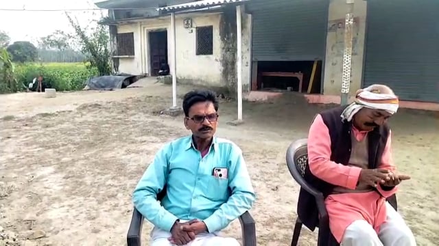 तरबगंज विश्व हिंदू परिषद के प्रखंड अध्यक्ष शिव प्रकाश तिवारी ने किया जनसंपर्क मांगा बीजेपी के लिए जनसमर्थन