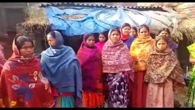 कचहरिया पंचायत ग्राम करियामां के वार्ड नंबर -11 के  ग्रामीण जनता ने प्रधानमंत्री आवास योजना के लिए सरकार से लगाई गुहार