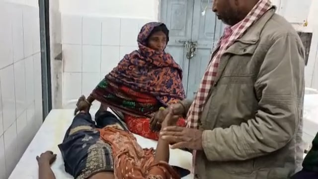 देवी बिगहा गांव में गिरा वज्रपात,एक युवती हुई जख्मी   