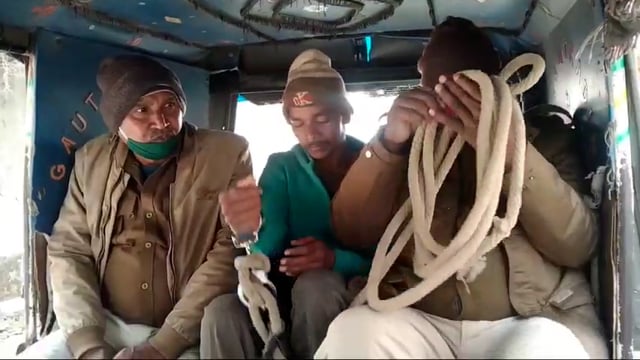 नूरसराय थाना पुलिस ने डोईया मोड़ के समीप से नशे की हालत में एक व्यक्ति को किया गिरफ्तार