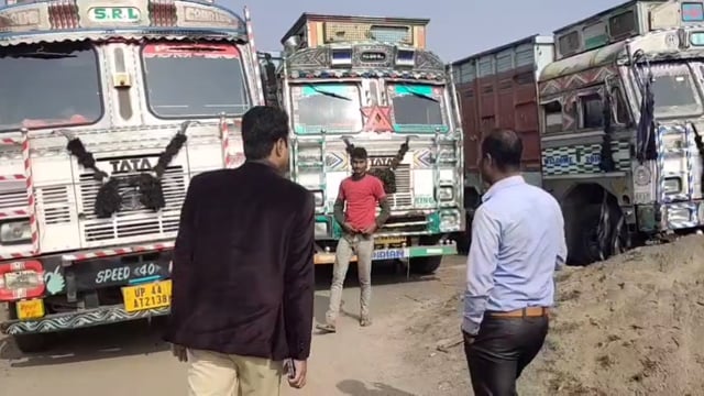 अवैध बालू परिवहन को लेकर हुई छापेमारी,छः लोगो के विरुद्ध दर्ज हुई प्राथमिकी