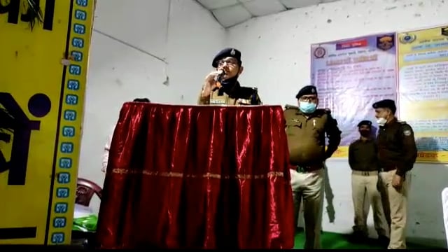 पुलिस सप्ताह दिवस पर प्रतियोगिता का आयोजन कर छात्राओं का बढ़ाया मनोबल 
