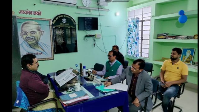 डीपीआरओ की अध्यक्षता में बैठक हुई।