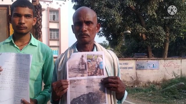 रहुई क्षेत्र इलाके के बसंनपुर गांव अज्ञात लोगों ने खलिहान में रखे धान में लगायी आग।