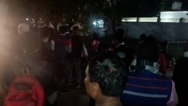 जिले में देर रात्रि तक सिविल सर्जन कार्यालय का घेराव।