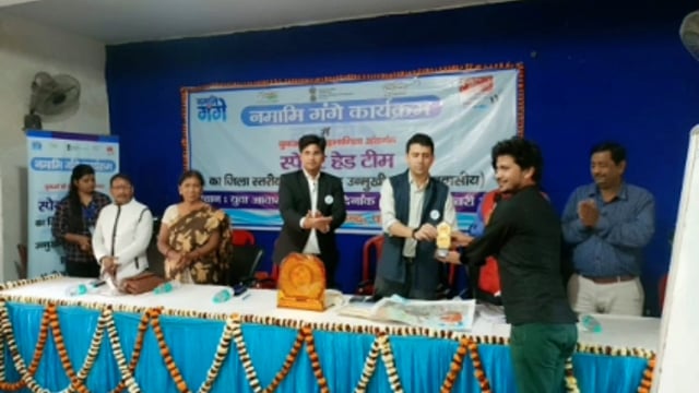 गोह प्रखंड के दरार के करण को चित्रकारी में पटना में मिला सम्मान