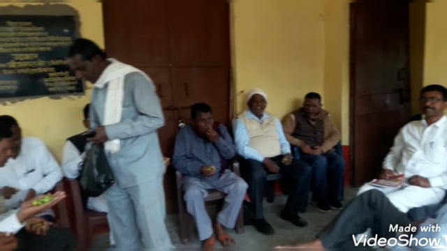 सीतामढ़ी में रविदास मठ के विकाश को लेकर समाज के सदस्यों ने किया बैठक का आयोजन