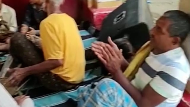 महाशिवरात्रि को लेकर अखंड कीर्तन का आयोजन।