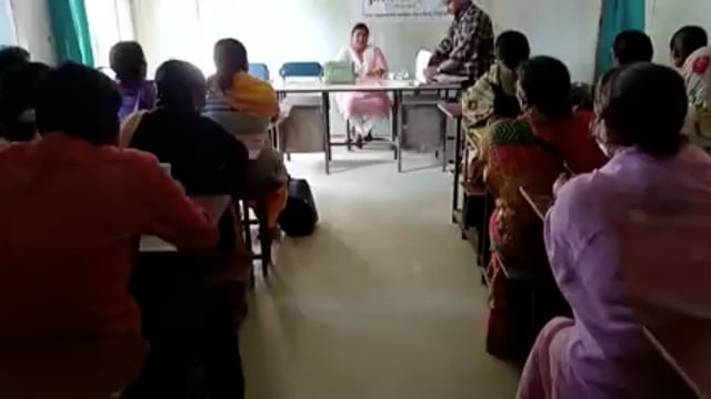 निमोनिया से बचाव को लेकर एएनएम को किया गया प्रशिक्षित।