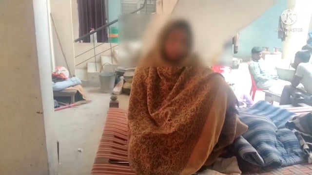 रहुई थाना इलाके के हुसैनपुर गांव के महिला शराब तस्कर को किया गया गिरफ्तार।