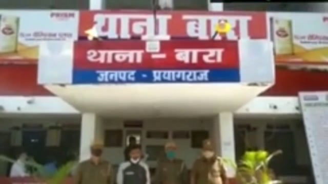 बारा पुलिस द्वारा एक नफर वांछित अभियुक्त को ललई तिराहे से किया गया गिरफ्तार