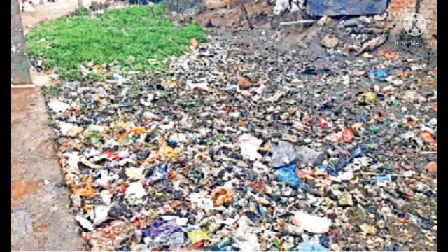 गंदगी से भरा है नारदीगंज बाजार का बरहगैइया पइन