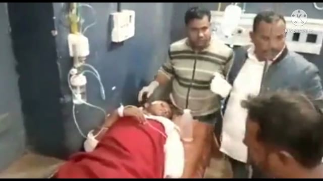  नारदीगंज मोड़ के पास बाइक दुर्घटना में एक युवक घायल बेहतर इलाज के लिए भेजा गया सदर अस्पताल