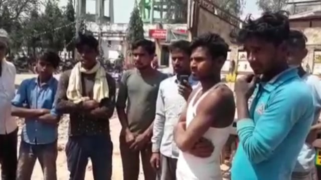हाईवा की चपेट में आकर ईट भट्टे पर कार्य करने वाले एक मजदूर की हुई मौत,गोह के लोहड़ी मोड़ की घटना