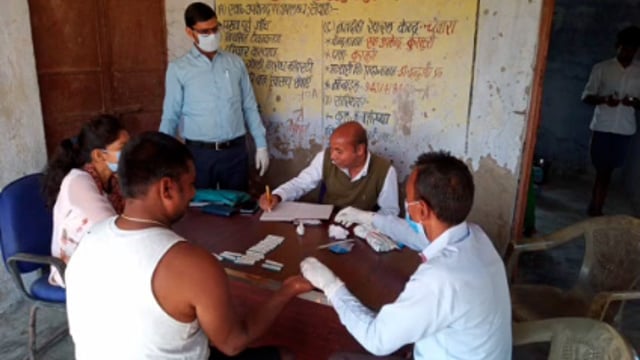 एचआईवी से बचाव को लेकर जागरूकता शिविर का आयोजन।