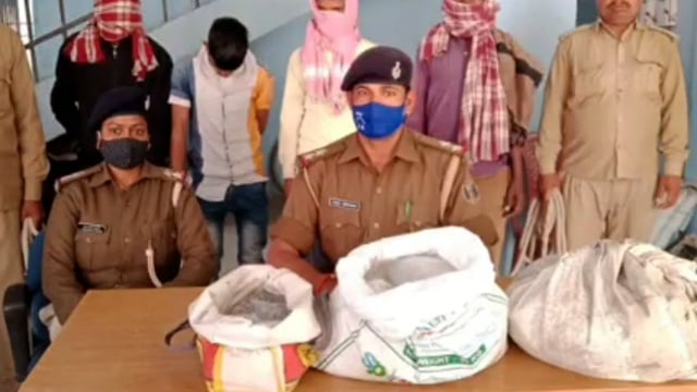 औरंगाबाद के विभिन्न थानों की पुलिस ने भारी मात्रा में शराब किया बरामद, चार गिरफ्तार