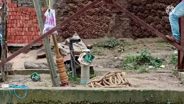 रहुई प्रखंड क्षेत्र में सात निश्चय योजना के नल जल योजना 30 नंबर बार्डो में पानी का टॉवर निर्माण कार्य अधूरा पड़ा है। 