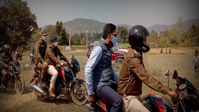 चोरमारा गांव मैं सीआरपीएफ 215 बटालियन एवं कोबरा 207 बटालियन के  द्वारा सिविक एक्शन प्रोग्राम कार्यक्रम का आयोजन किया गया