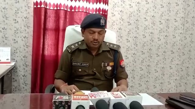 लूट के ई रिक्सा के साथ ०१ अभियुक्त गिरफ्तार, ०१ रिवाल्वर ०२कारतूस बरामद,०६घँटे के भीतर ही घटना का सफल अनावरण- C O बाइट