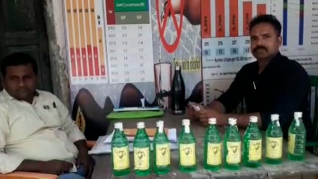 उत्पाद विभाग की टीम ने भारी मात्रा में शराब किया बरामद, एक गिरफ्तार, भेजे गए जेल