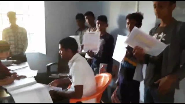 खौरा के उत्क्रमित मध्य विद्यालय में 64 बच्चों के स्वास्थ्य का किया गया जांच