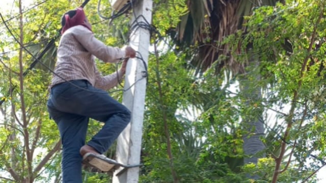 बिजली विभाग के द्वारा शिविर लगाकर बकाया बिजली बिल की की गई वसूली।