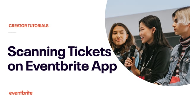 Check in attendees at your event with the Eventbrite for organizers | Help Center