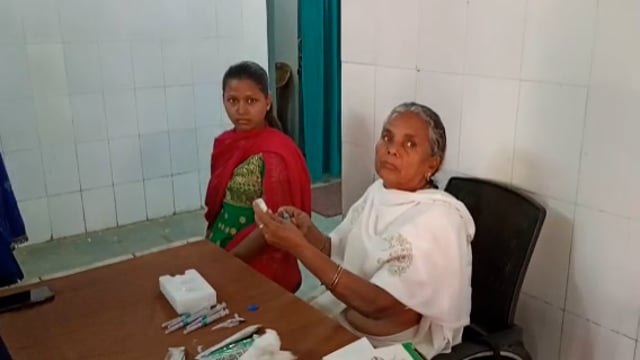 विभिन्न जगह आयोजित टीकाकरण शिविर में 110 को लगा टीका।