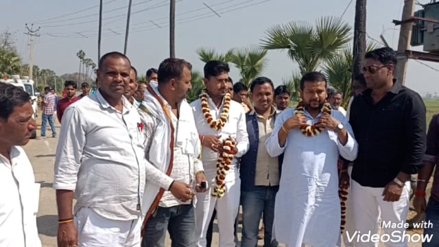 एमएलसी प्रत्याशी अशोक यादव ने मेस्कौर में चलाया जनसंपर्क अभियान, लोगो से मांगा जनसमर्थन