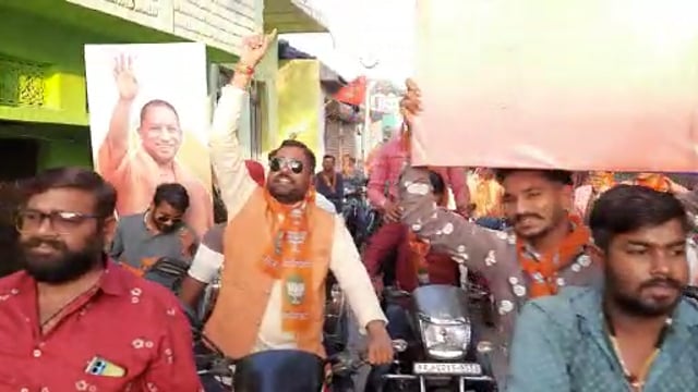 चार राज्यो मे भाजपा की सरकार बनने पर राजस्थान के बारा जिले मे मनाया जश्न 