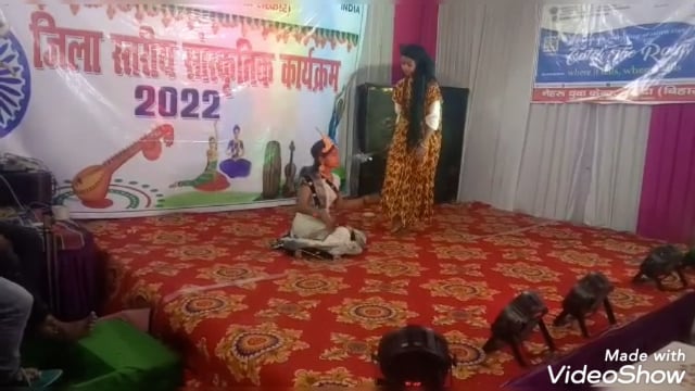 नेहरू युवा केन्द्र द्वारा आयोजित जिला स्तरीय सांस्कृतिक कार्यक्रम में मेस्कौर के दो कलाकारों ने लिया भाग