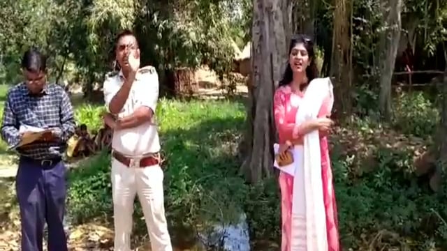 सरदार विगहा में होलिका दहन को लेकर उतपन्न विवाद को सुलह कराने में जुटा प्रशासन