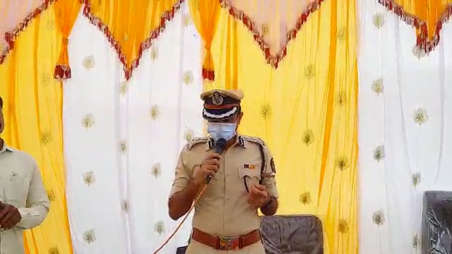 पोलीस उपमहानिरीक्षक निसार तांबोळी यांनी मानले करडखेल येथील नागरिकांचे आभार