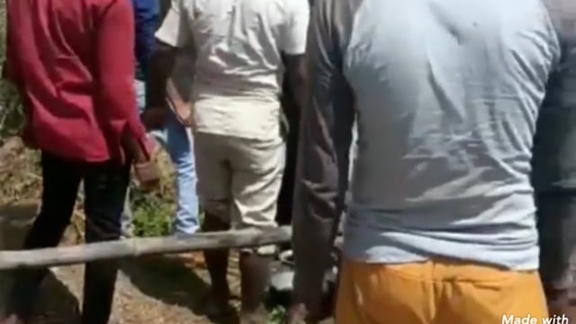 रसलपुरा गांव में नेवारी के पांच पुंज में लगी आग,30 हजार रूपए की संपति जलकर राख