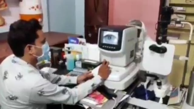 कोंच,निशुल्क नेत्र शिविर में 120 मरीजों का नेत्र परीक्षण, 40 रोगी मोतियाबिंद ऑपरेशन के लिए चयनित