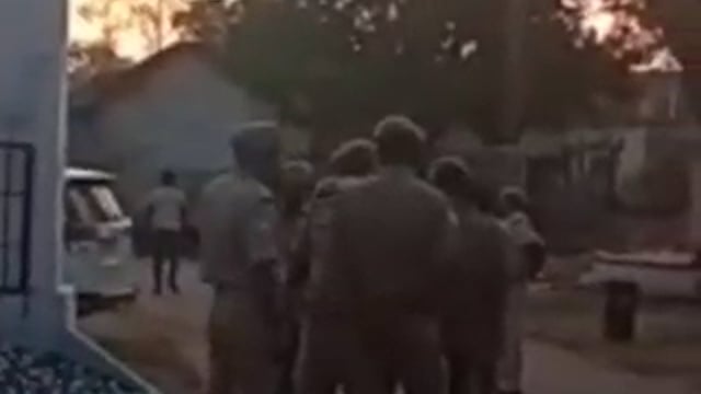 वजीरगंज गोंडा शांति भंग की आशंका में चार अभियुक्त गिरफ्तार कार्रवाई कर भेजे गए न्यायालय