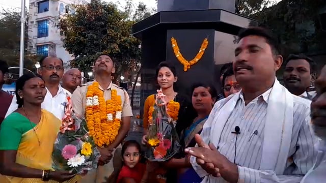 कोमल कांबळे या विद्यार्थ्यांनीने पीएसआय परीक्षेत उत्तीर्ण झाल्याने बहुजन विकास अभियानाने सन्मान करून दिल्या शुभेच्छा