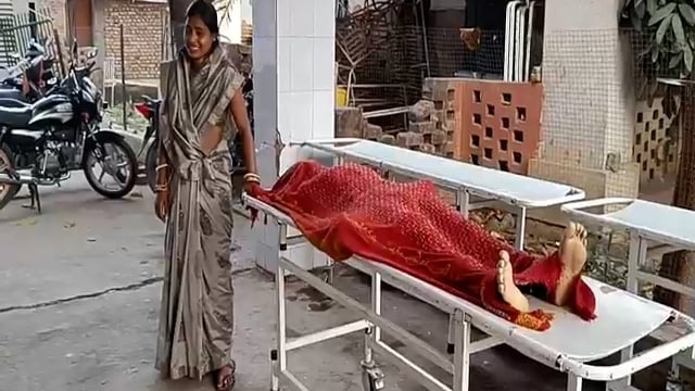 ससुराल वालों ने साजिश के तहत बहू का किया हत्या।