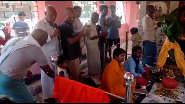 जैतीपुर गाँव में 24 घंटे का अखंड हरि कीर्तन का किया गया आयोजन